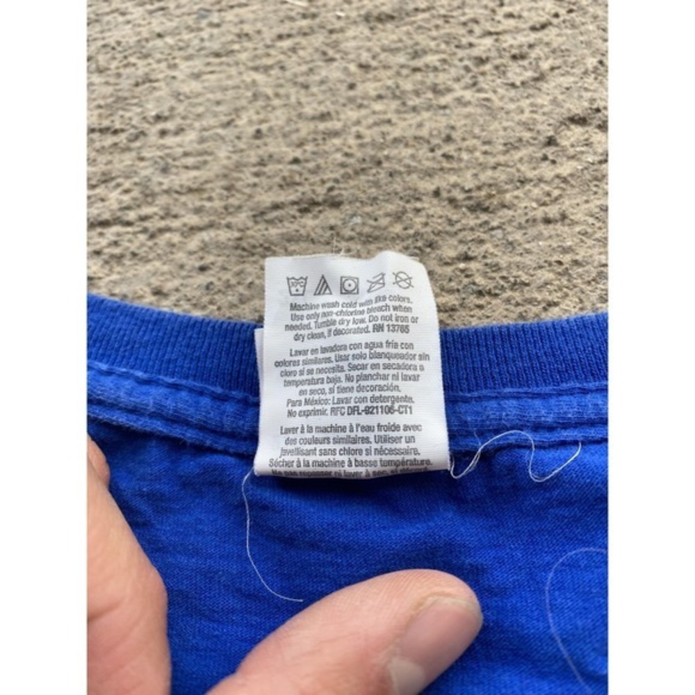 Vintage UCLA Bruins Shirt Mens 2XL Blue NCAA Fruit Of The Loom Straight Outta Te - Picture 4 of 10